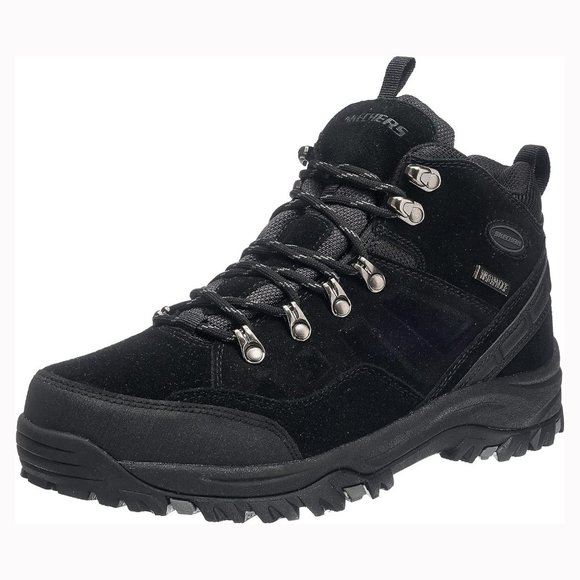 Brand New Skechers Relaxed Fit Relment Pelmo Waterproof Leather Hiking Boots - Picture 3 of 8